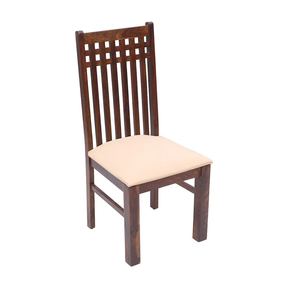 Facet  Chair Set Of Two Made Of Sheesham Wood