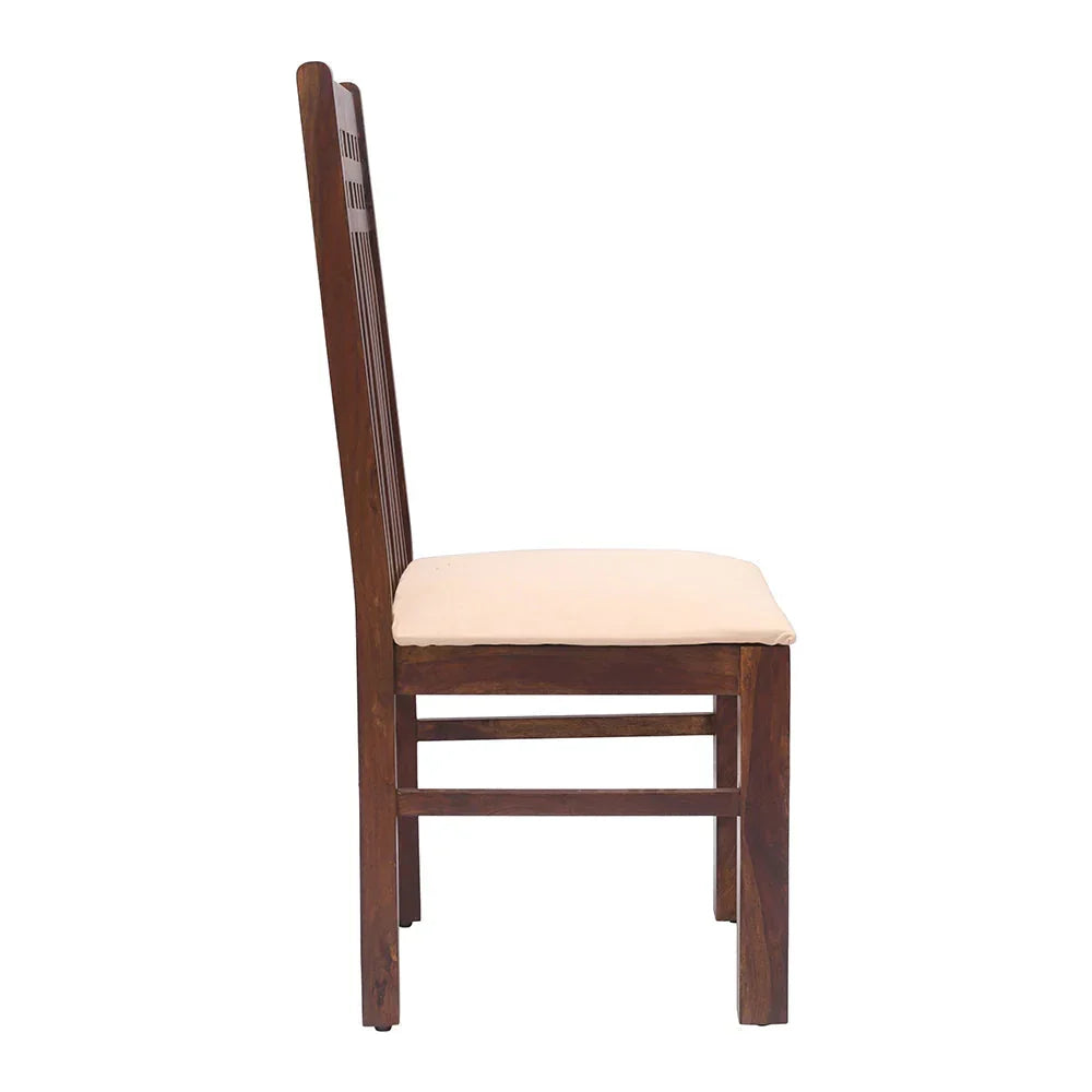 Facet  Chair Set Of Two Made Of Sheesham Wood
