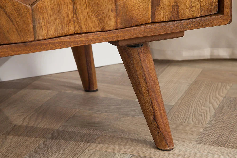 Reto Sheesham Wood Sideboard For Living Room Furniture