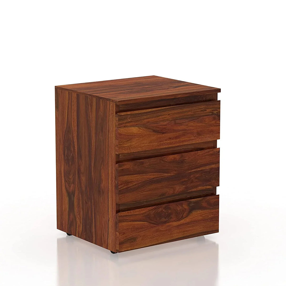 Avain Solid Wood Large Study Table In Natural Teak For Study Room Furniture