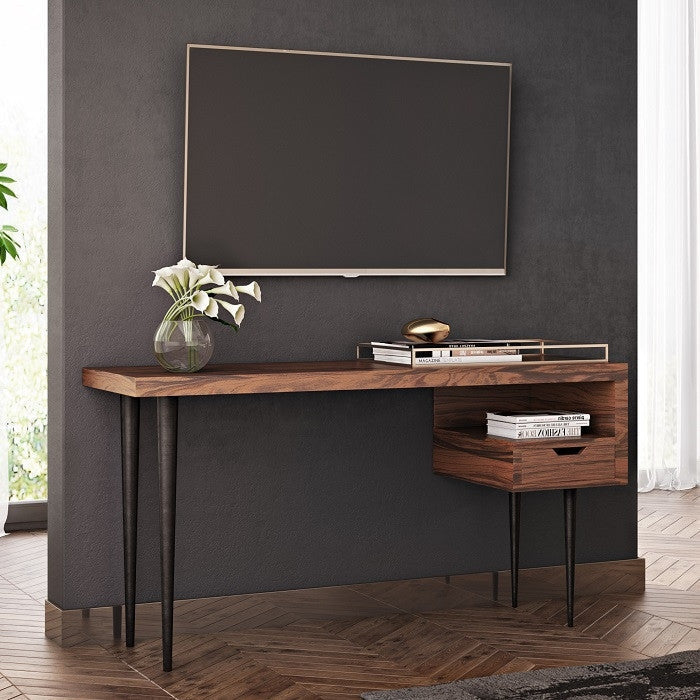 Onyx Sheesham Wood Study Table In Natural Finish For Study Room Furniture