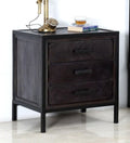 Ruben Bedside Table Made Of Sheesham Wood