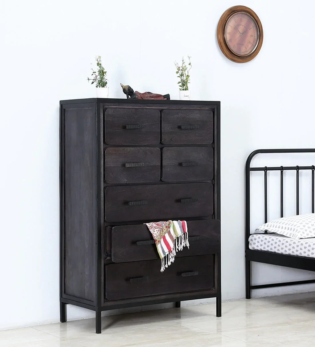 Ruben Chest Of Drawers Made Of Sheesham Wood