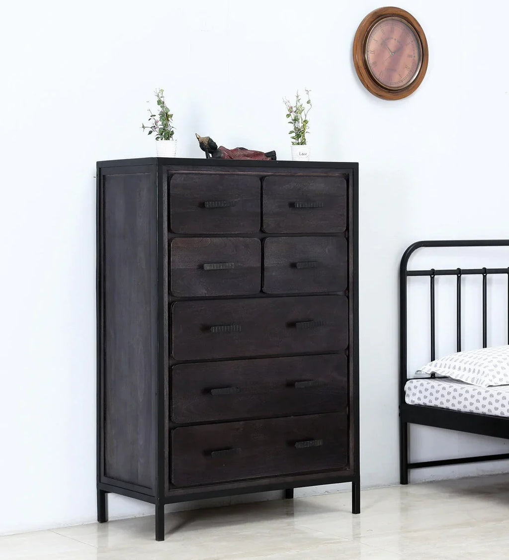 Ruben Chest Of Drawers Made Of Sheesham Wood