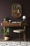 Eon Sheesham Wood Large Study Table In Natural Finish For Study Room Furniture
